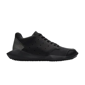 Adidas Rick Owens x Tech Runner 'Triple Black' sneakers, black