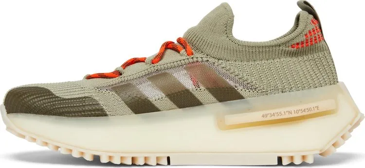 Adidas Rimowa x NMD_S1 Made in Germany 'Tech Beige' sneakers, tan