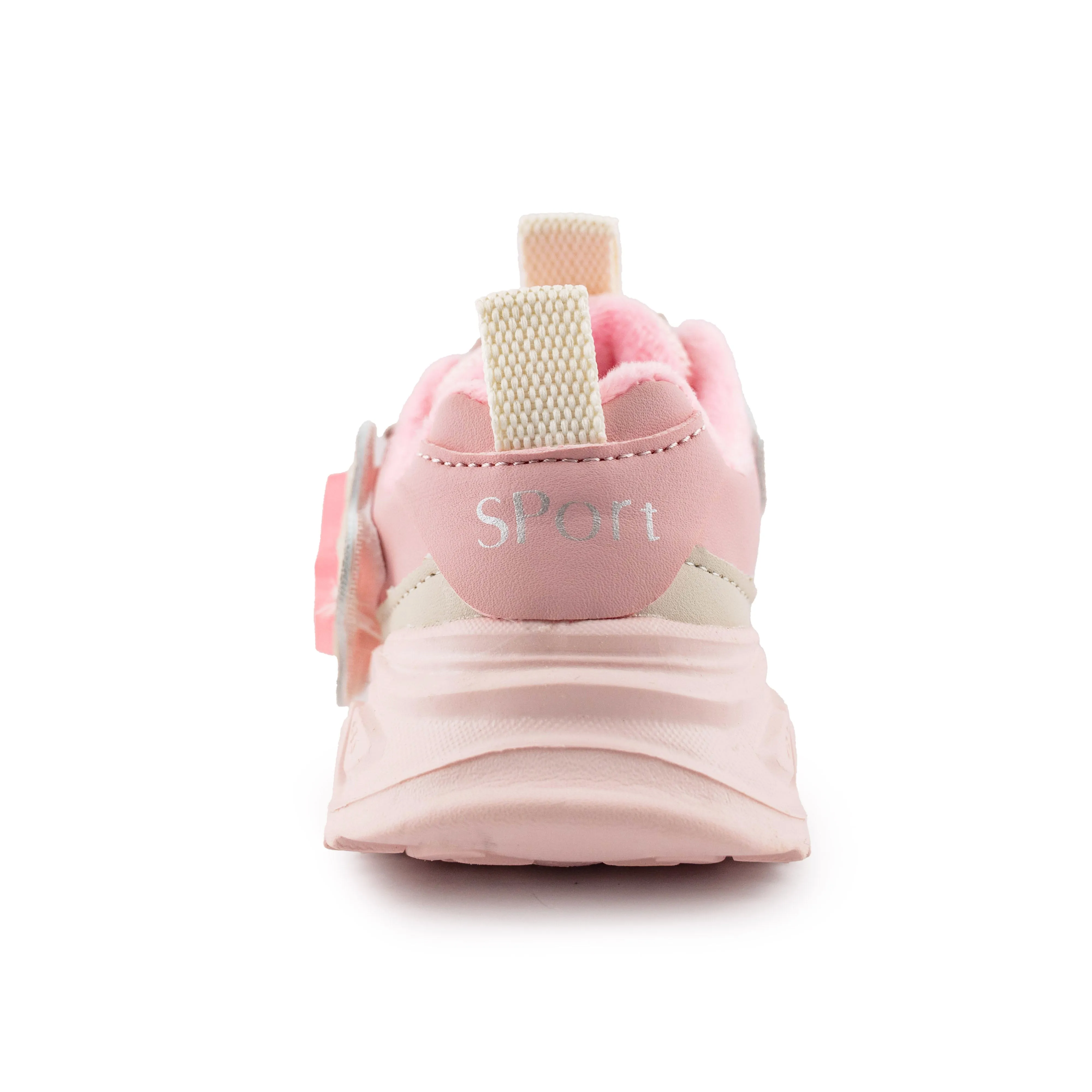 Black Star Kids' Sneakers for B2057D Pink