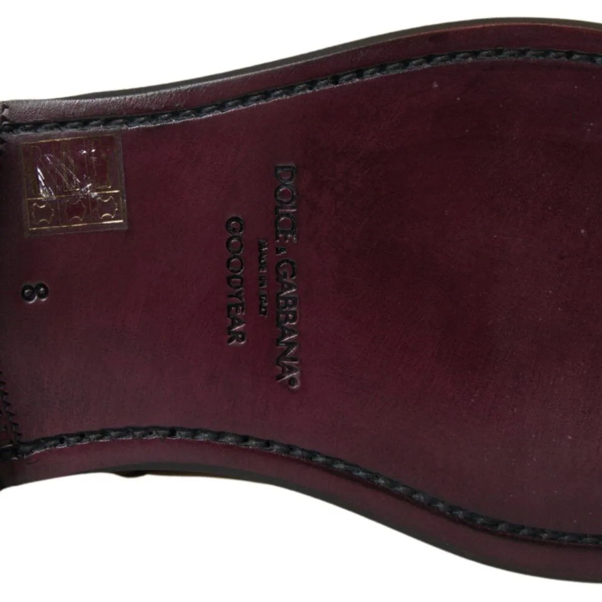 Dolce & Gabbana Brown Leather Chelsea Mens Boots Shoes