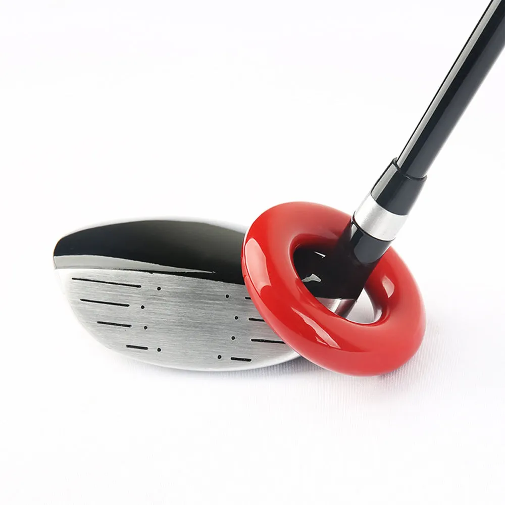Golf Club Head Weighted Swing Ring