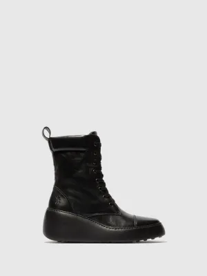 Lace-up Ankle Boots DAFF641FLY BLACK
