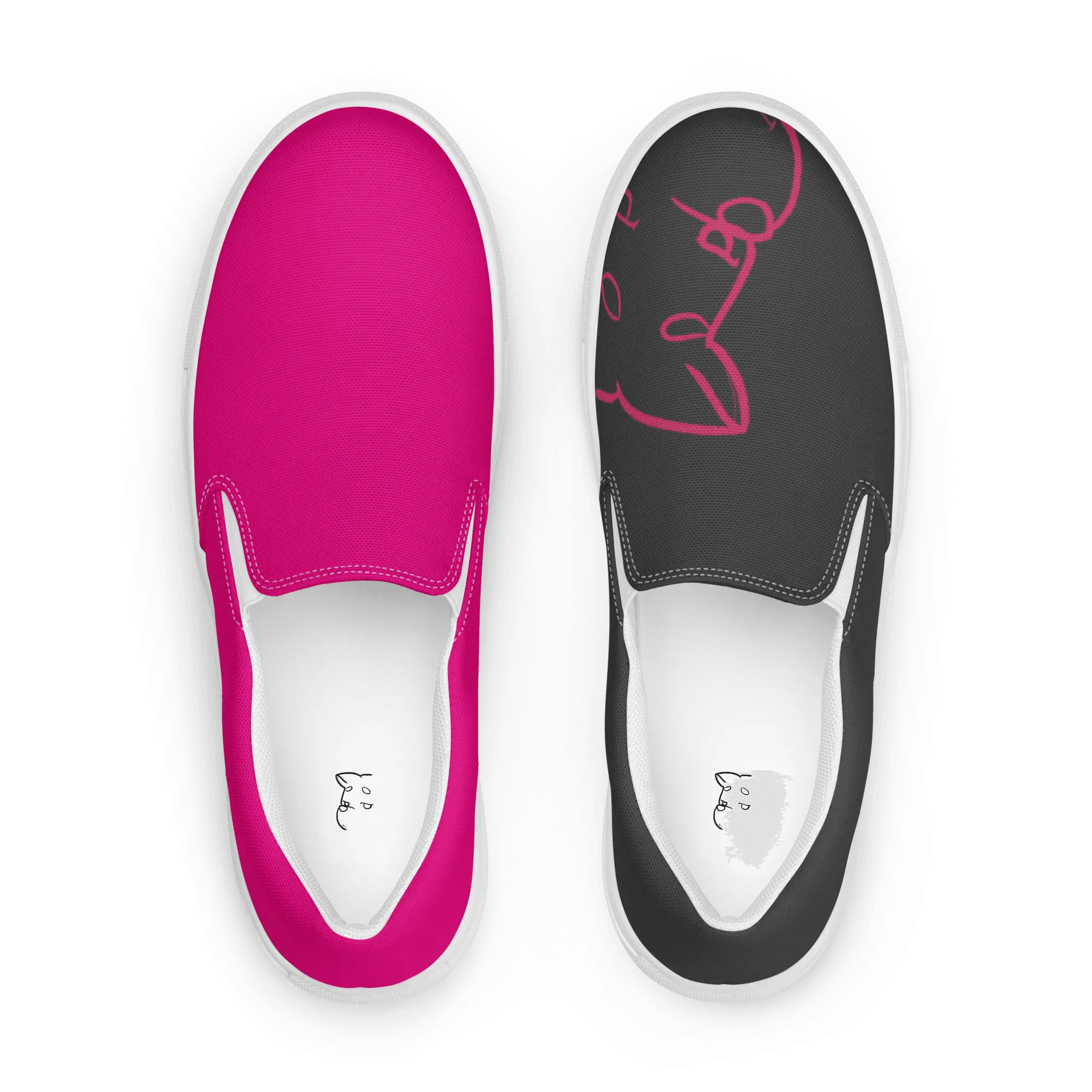 Men’s Polychromatic 'Sly Barker' Slip-ons