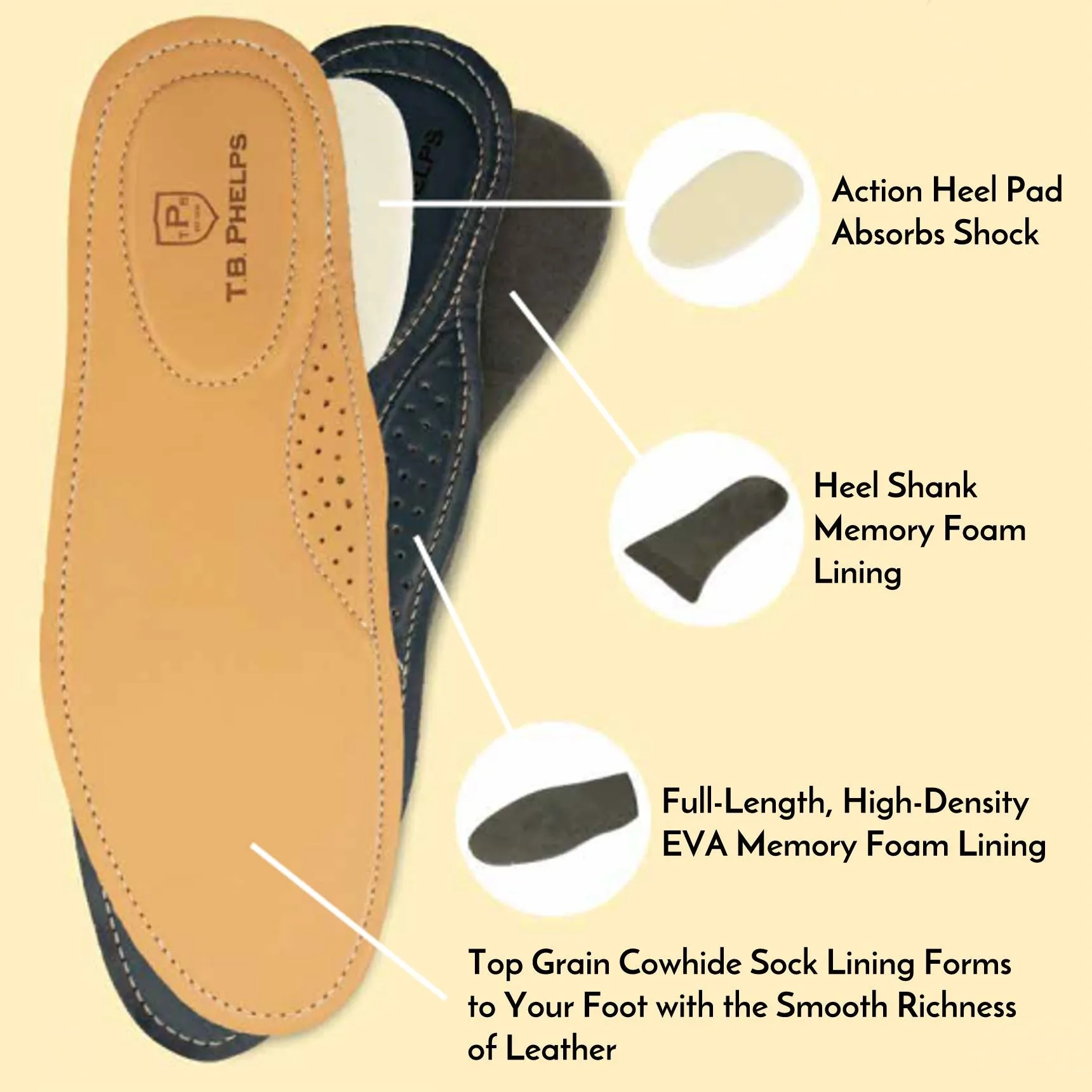 Preston Interchangeable 'Bridge Bits®' Loafer in Pecan Sheepskin by T.B. Phelps