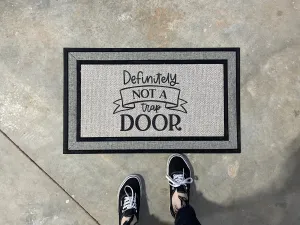 Sale - Funny Doormat - Trap Door Doormat