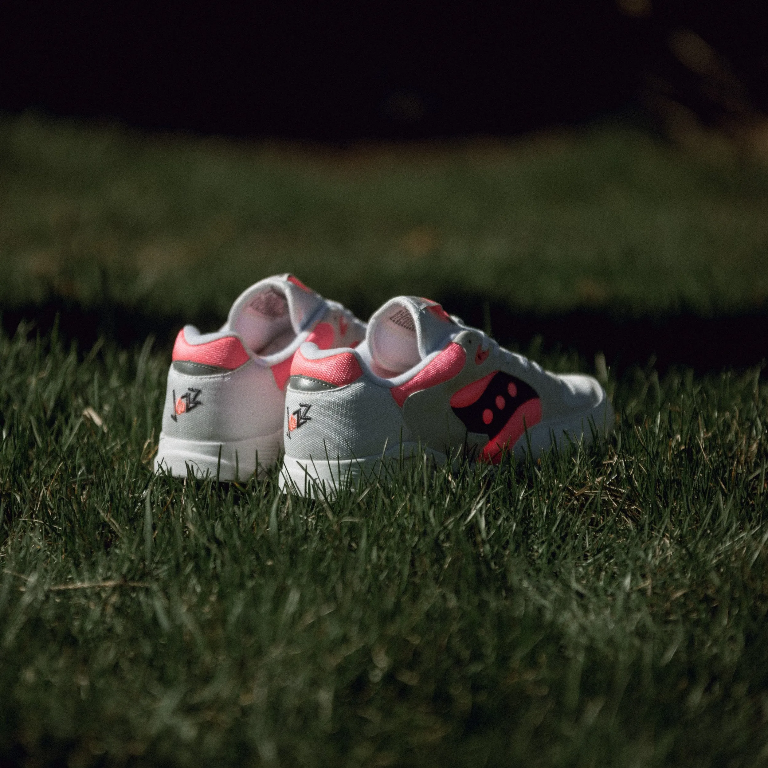 Saucony Jazz 4000 White / Pink - Purple