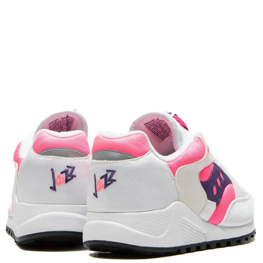 Saucony Jazz 4000 White / Pink - Purple