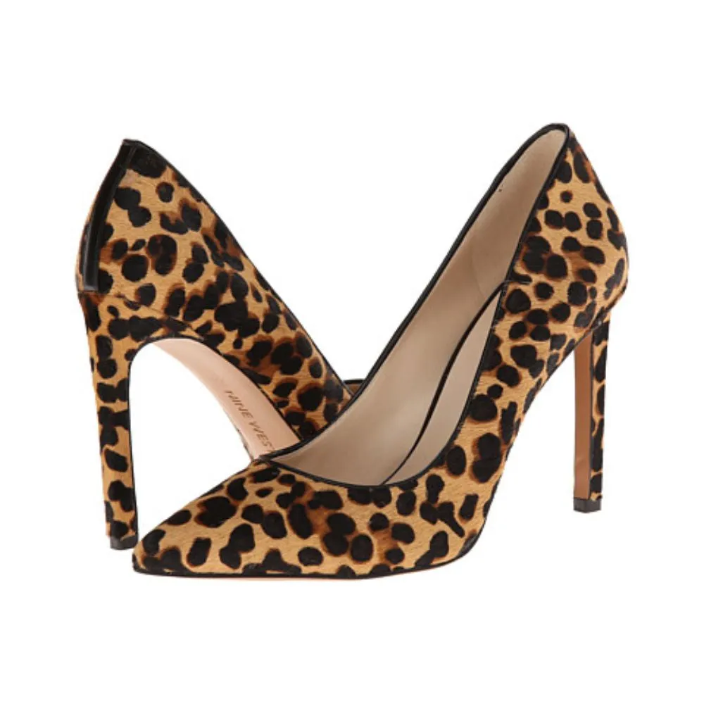 Tatianna Leopard PonyNine West I-1-112589