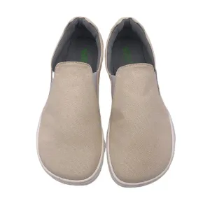 Tipsietoes Spring Barefoot Canvas Flats for Women - Zero Drop Sole, Wide Toe Box, Lightweight Minimalist Shoes