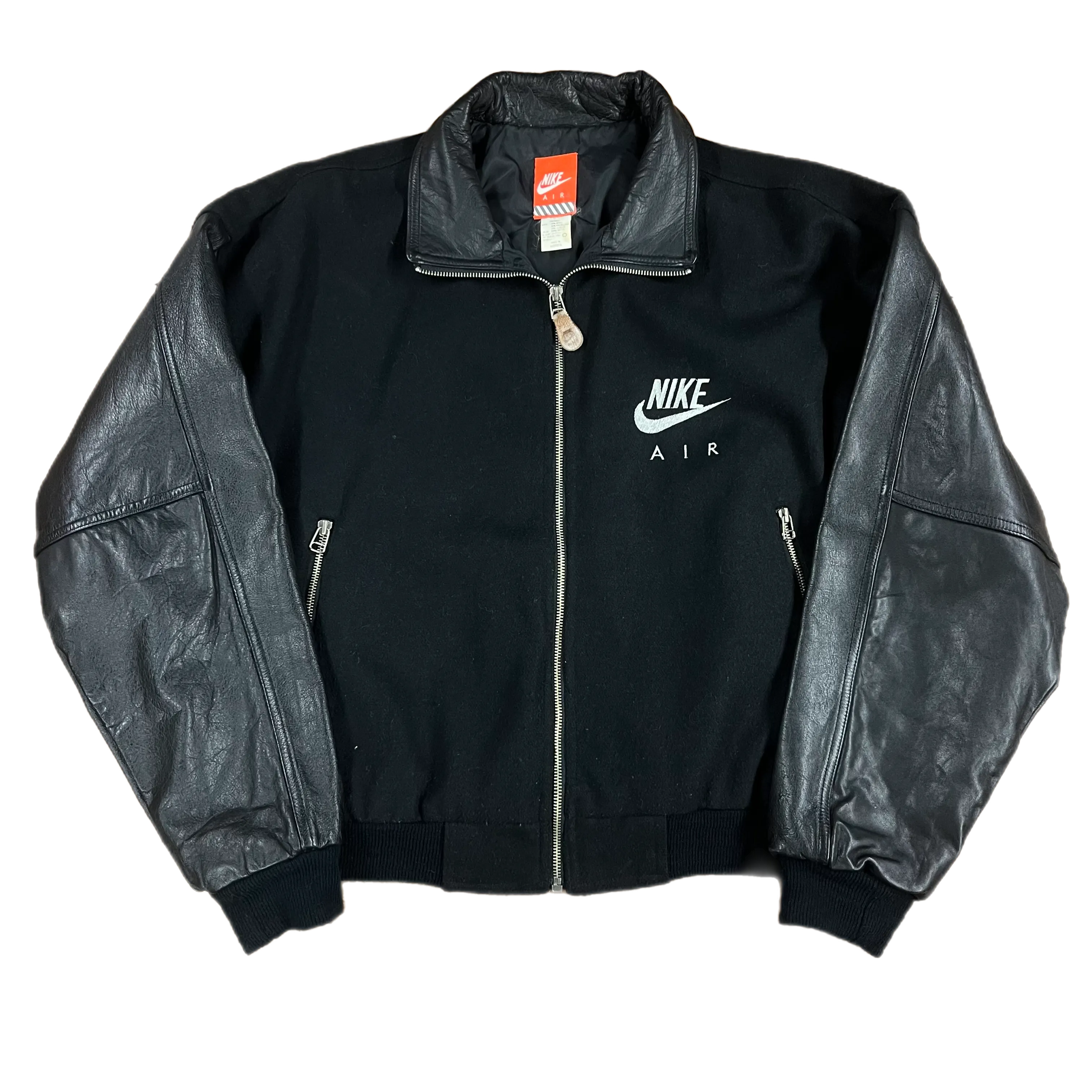 Vintage Nike Air "Letterman" Leather Jacket