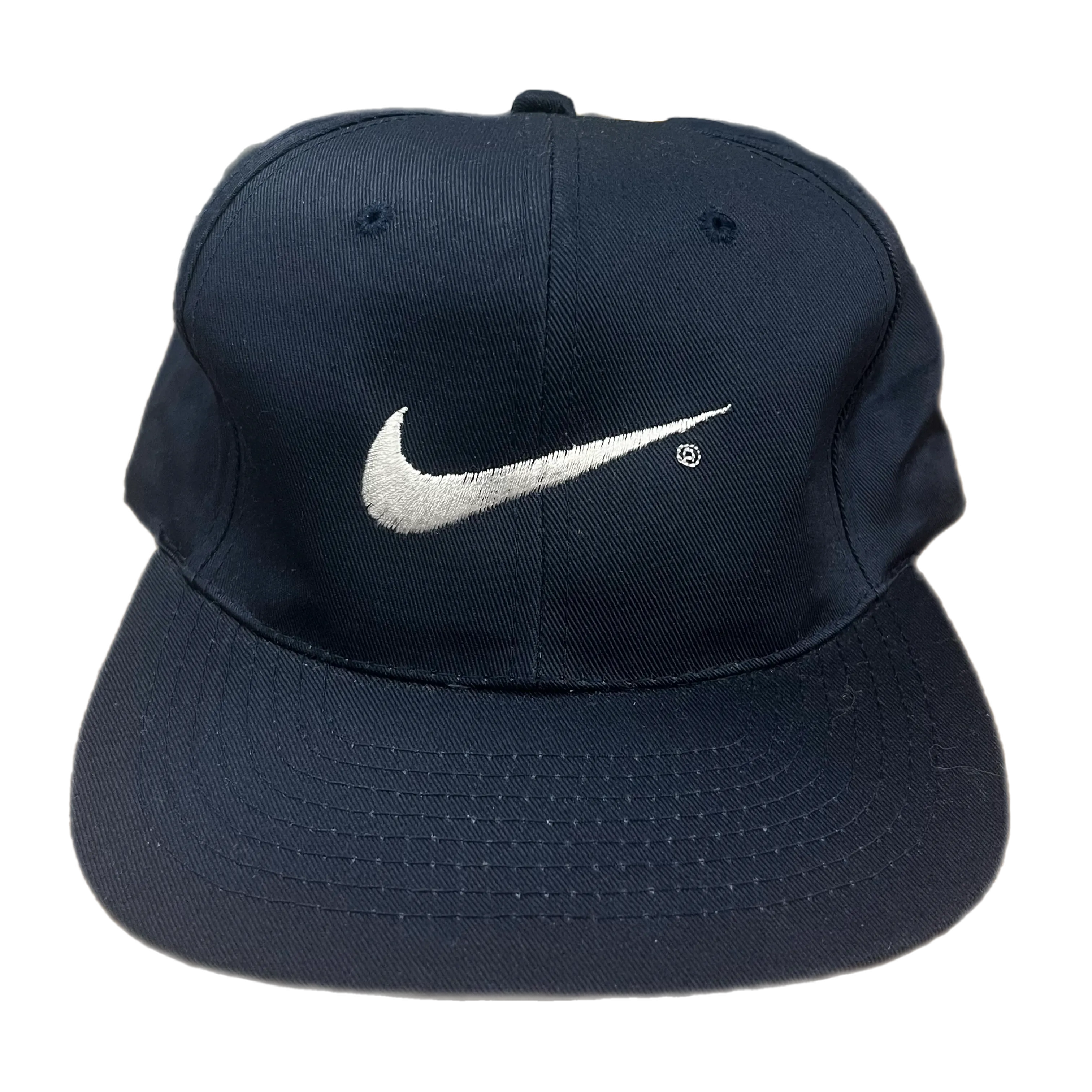 Vintage Nike "Navy Blue" Swoosh Snapback Hat