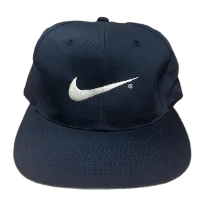 Vintage Nike "Navy Blue" Swoosh Snapback Hat