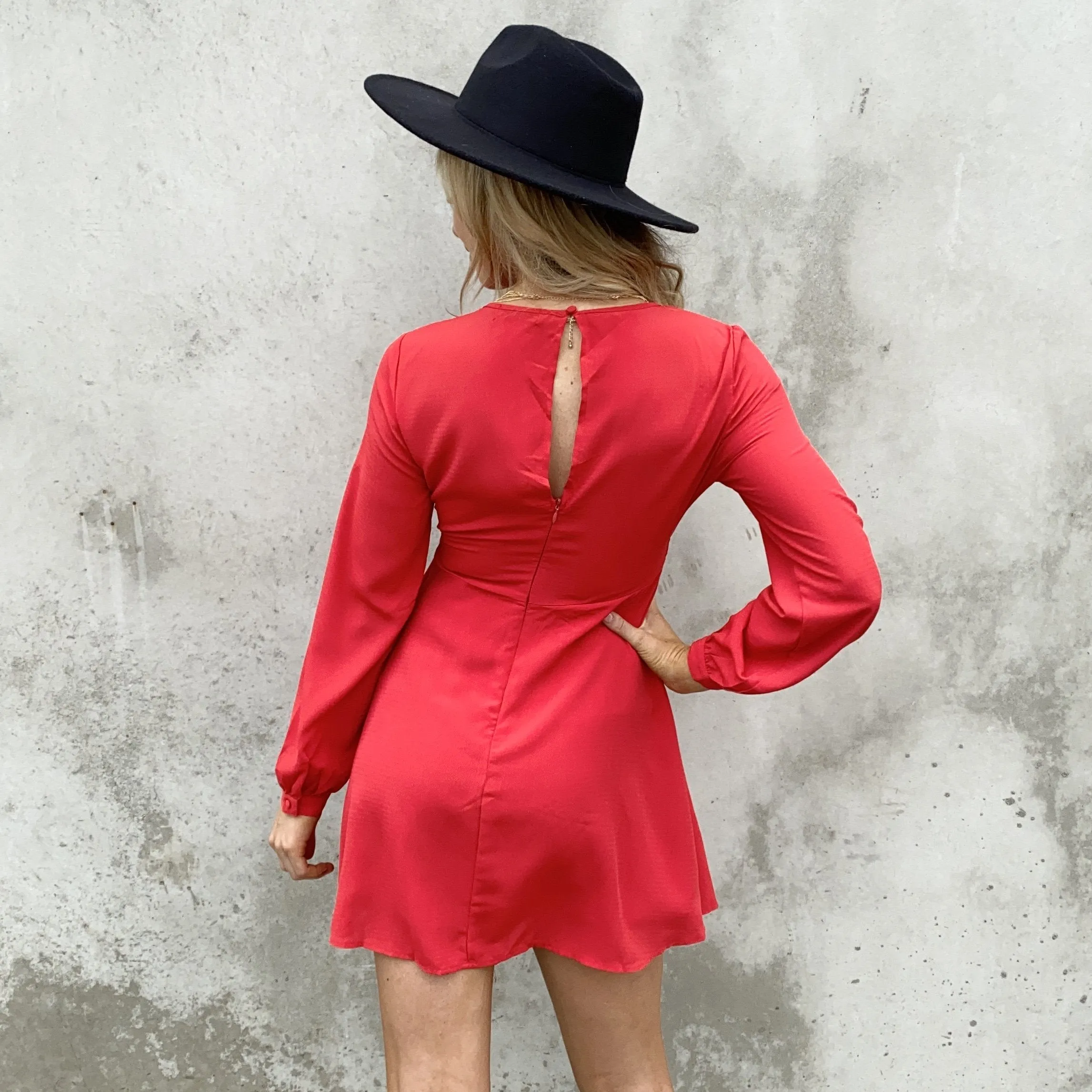 With Desire Red Dress